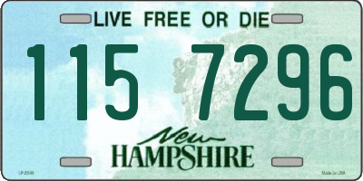 NH license plate 1157296