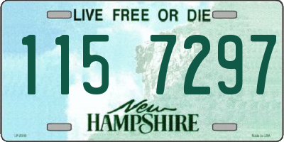NH license plate 1157297