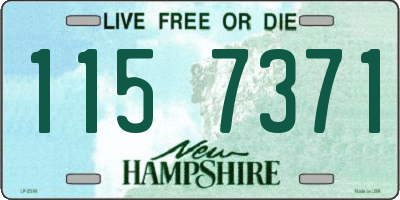 NH license plate 1157371