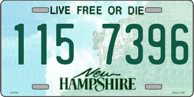 NH license plate 1157396