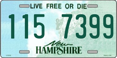 NH license plate 1157399