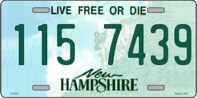 NH license plate 1157439