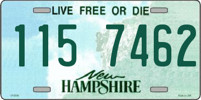 NH license plate 1157462