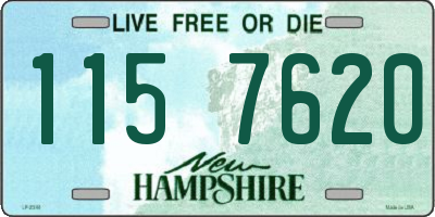NH license plate 1157620