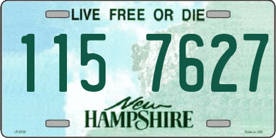 NH license plate 1157627