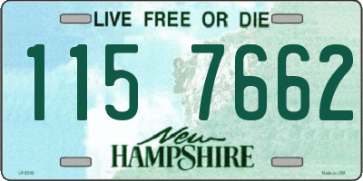 NH license plate 1157662