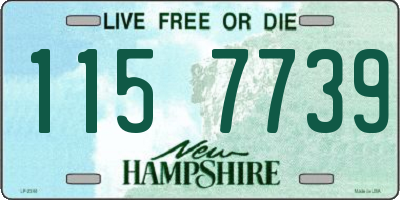 NH license plate 1157739