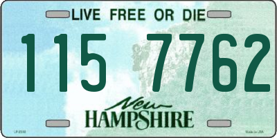 NH license plate 1157762