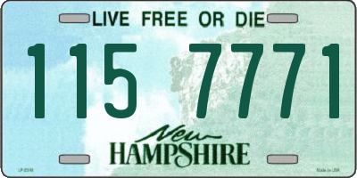 NH license plate 1157771