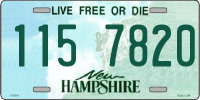 NH license plate 1157820