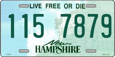 NH license plate 1157879
