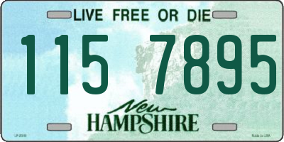 NH license plate 1157895