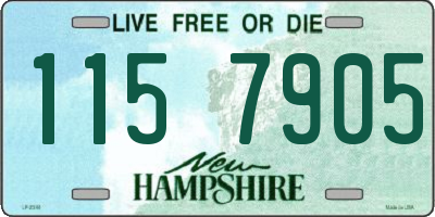 NH license plate 1157905