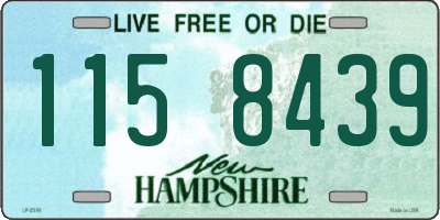 NH license plate 1158439