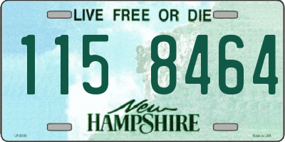 NH license plate 1158464