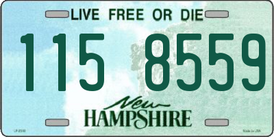 NH license plate 1158559