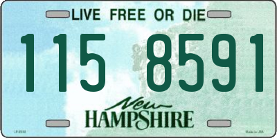 NH license plate 1158591