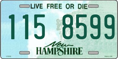 NH license plate 1158599