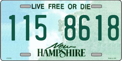 NH license plate 1158618