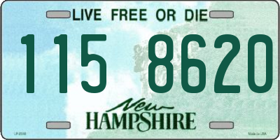 NH license plate 1158620