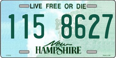 NH license plate 1158627