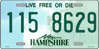 NH license plate 1158629