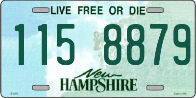 NH license plate 1158879