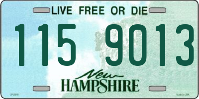 NH license plate 1159013