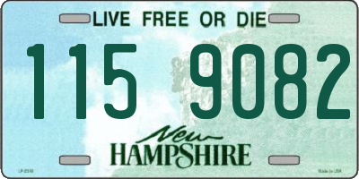NH license plate 1159082