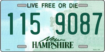 NH license plate 1159087