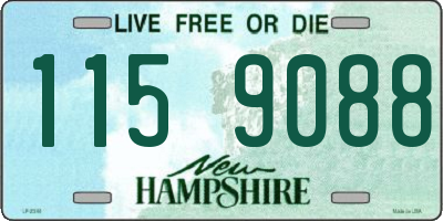 NH license plate 1159088