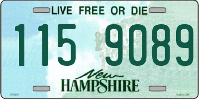 NH license plate 1159089
