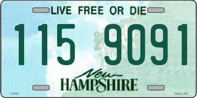 NH license plate 1159091