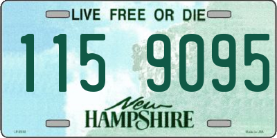 NH license plate 1159095