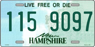 NH license plate 1159097