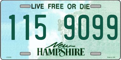 NH license plate 1159099