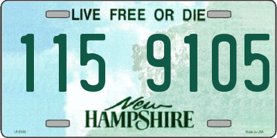 NH license plate 1159105