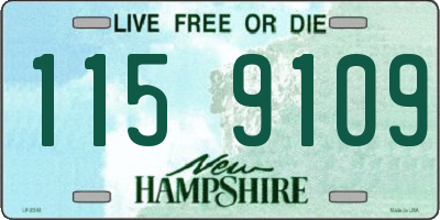 NH license plate 1159109