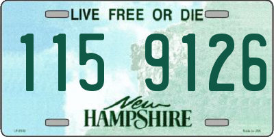 NH license plate 1159126