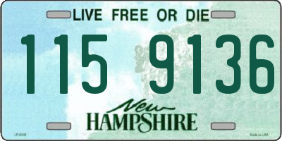 NH license plate 1159136