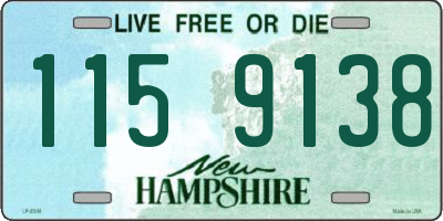NH license plate 1159138