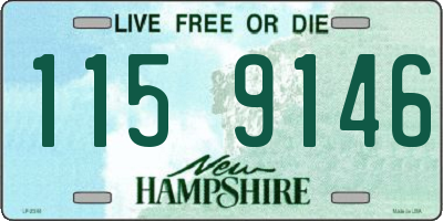 NH license plate 1159146