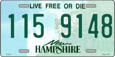 NH license plate 1159148