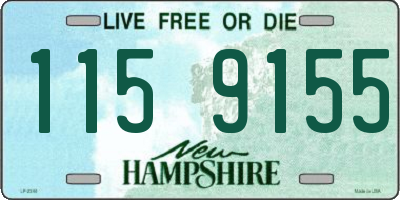 NH license plate 1159155