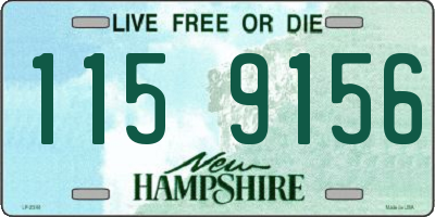 NH license plate 1159156