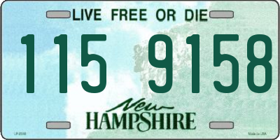 NH license plate 1159158