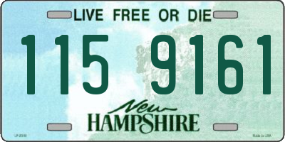 NH license plate 1159161