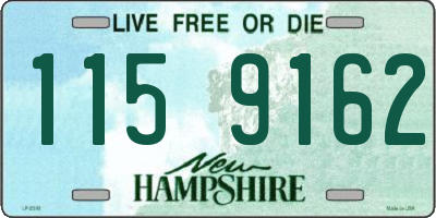 NH license plate 1159162