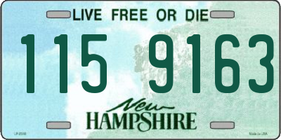 NH license plate 1159163