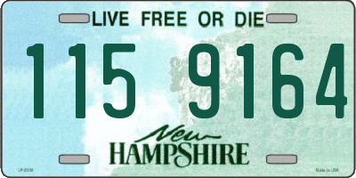 NH license plate 1159164